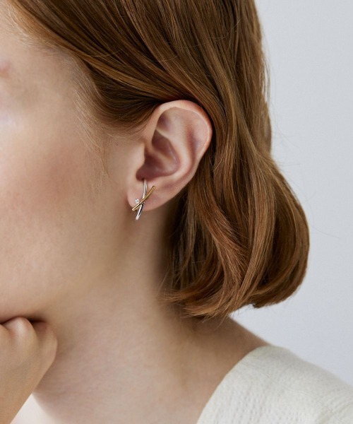 カナルヨンドシー Canal 4℃ シルバー イヤリング キュービックジルコニア 送料無料ラッピング無料カナルヨンドシー Canal 4℃ カナル4