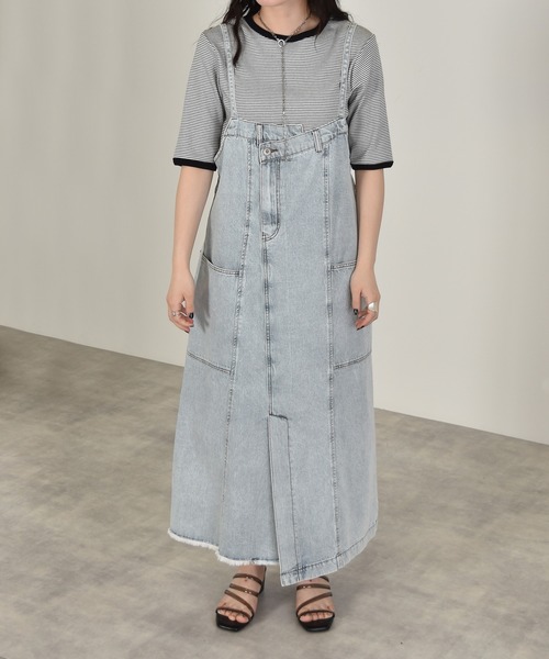 ブランド古着 サロペットスカート ジャンパースカート W Closet ダブルクローゼット のファッション通販 Zozoused