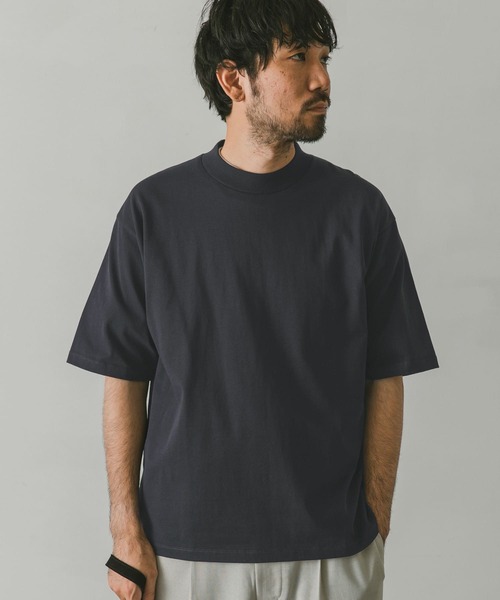 URBAN RESEARCH DOORS(アーバンリサーチドアーズ)の「モックネックタフTシャツ(Tシャツ/カットソー・メンズ・ホワイト/チャコールグレー/ベージュ/グリーン・MEDIUM/LARGE)」の21枚目の写真