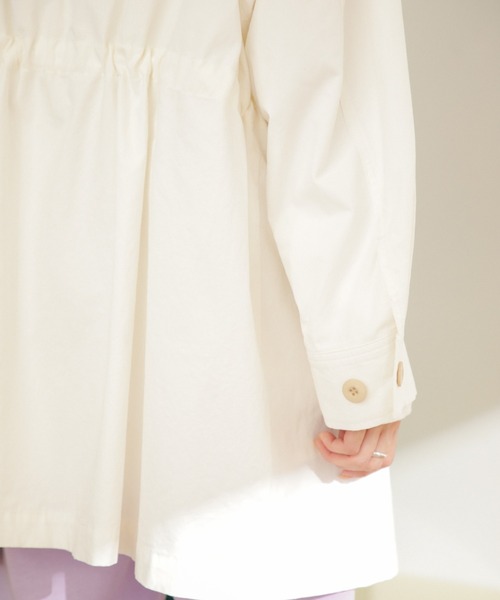 ROSE BUD（ローズバッド）の「オーバーサイズマウンテンパーカ（マウンテンパーカー・レディース・カーキ/ホワイト・ONE SIZE/FREE）」の16枚目の写真