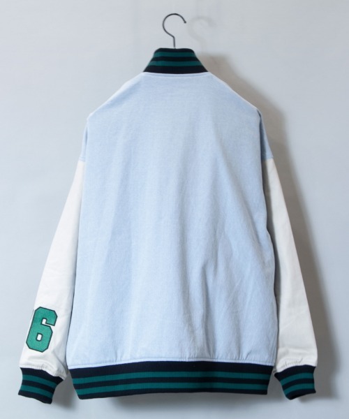 GALLIS ADDICTION（ガリスアディクション）の「GA DENIM VARSITY JKT/デニム スタジャン（スタジャン・メンズ・サックスブルー/インディゴブルー・M/L）」の15枚目の写真
