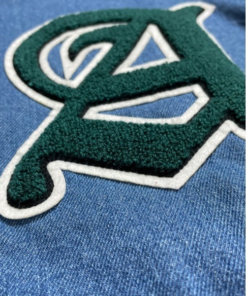 GALLIS ADDICTION（ガリスアディクション）の「GA DENIM VARSITY JKT/デニム スタジャン（スタジャン・メンズ・サックスブルー/インディゴブルー・M/L）」の19枚目の写真
