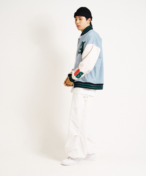 GALLIS ADDICTION（ガリスアディクション）の「GA DENIM VARSITY JKT/デニム スタジャン（スタジャン・メンズ・サックスブルー/インディゴブルー・M/L）」の16枚目の写真