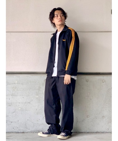 Right-on（ライトオン）の「【Refurbish】トラックジャケット（ジャージ・メンズ・ブラック/パープル/ネイビー・M/L/XL）」の20枚目の写真