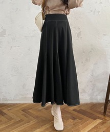 FREE'S MART | 【Sシリーズ対応】配色ステッチバックレースアップスカート(スカート)