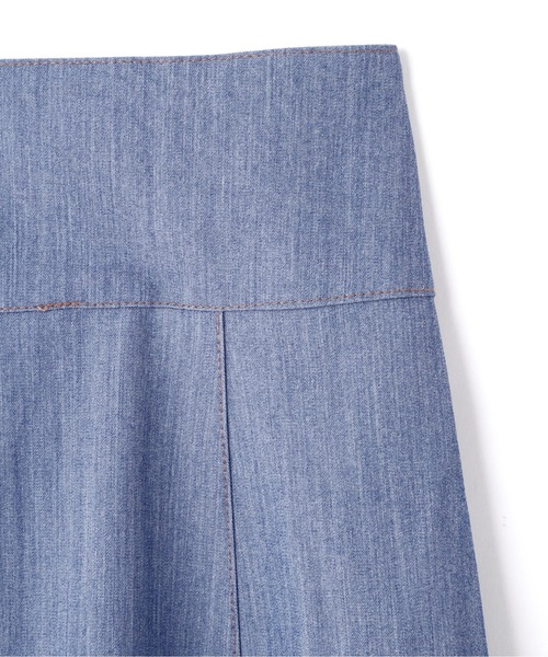 FREE'S MART（フリーズマート）の「【Sシリーズ対応】配色ステッチバックレースアップスカート（スカート・レディース・ブラック/ブラウン/ブルー/カーキ・MEDIUM/X-SMALL/SMALL）」の7枚目の写真