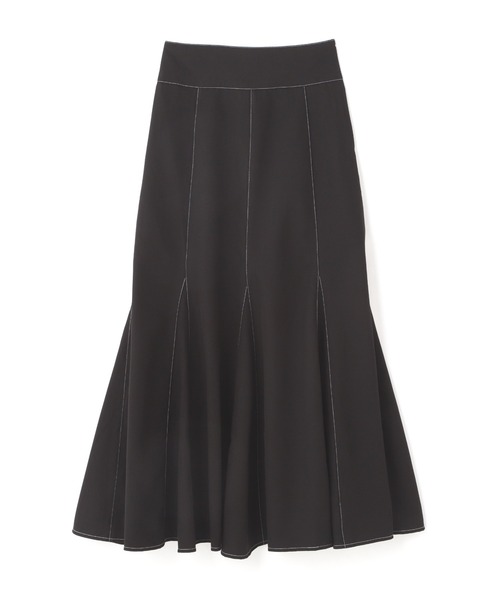 FREE'S MART（フリーズマート）の「【Sシリーズ対応】配色ステッチバックレースアップスカート（スカート・レディース・ブラック/ブラウン/ブルー/カーキ・MEDIUM/X-SMALL/SMALL）」の21枚目の写真