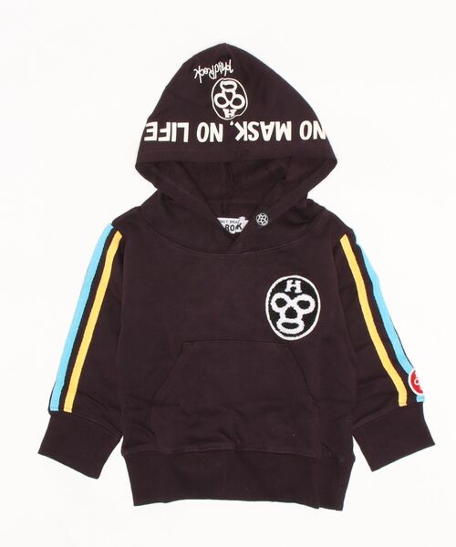 HEAD ROCK（ヘッドロック）の「HEADROCK/ヘッドロック　フーデッドトレーナー（パーカー・キッズ・ブラック系その他/グレー/ブラック/グレー系その他/グリーン系その他/ブルー系その他5/ネイビー/カーキ・110cm/120cm/130cm/150cm/140cm/100cm）」の2枚目の写真