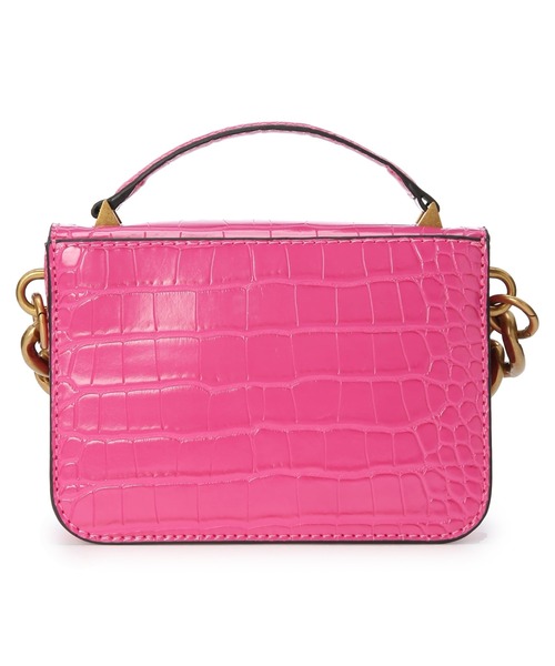 Guess(ゲス)の「RETOUR Mini Top Handle Crossbody(ショルダーバッグ・レディース・ピンク/イエロー/ブルー・ONE SIZE)」の5枚目の写真