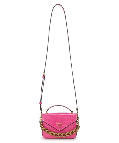 Guess(ゲス)の「RETOUR Mini Top Handle Crossbody(ショルダーバッグ・レディース・ピンク/イエロー/ブルー・ONE SIZE)」の4枚目の写真
