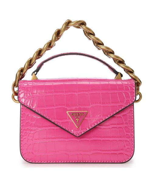 Guess(ゲス)の「RETOUR Mini Top Handle Crossbody(ショルダーバッグ・レディース・ピンク/イエロー/ブルー・ONE SIZE)」の7枚目の写真
