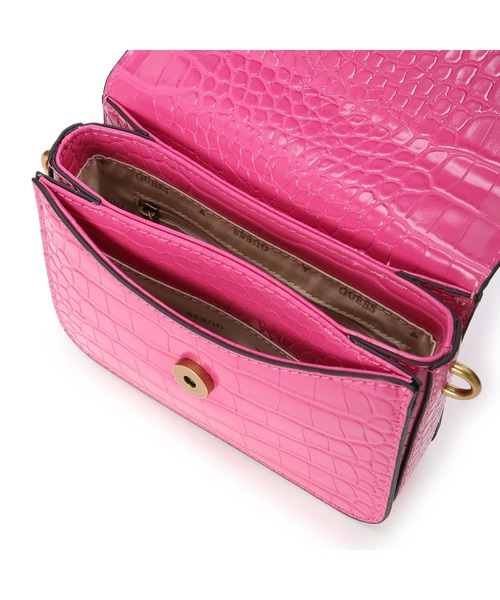 Guess(ゲス)の「RETOUR Mini Top Handle Crossbody(ショルダーバッグ・レディース・ピンク/イエロー/ブルー・ONE SIZE)」の8枚目の写真