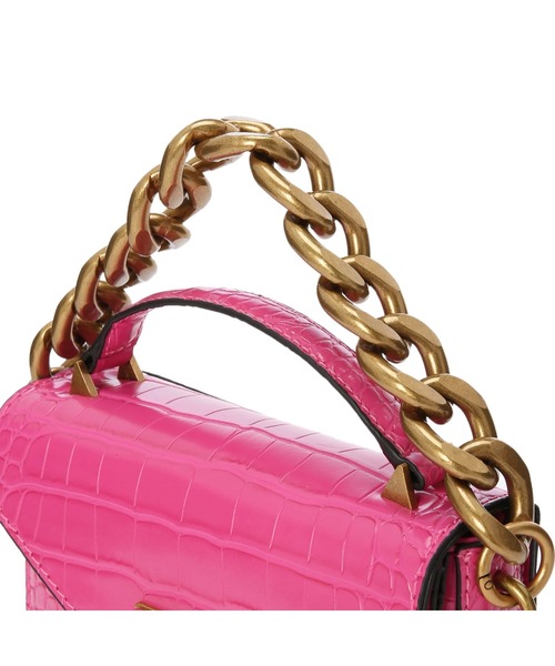 Guess(ゲス)の「RETOUR Mini Top Handle Crossbody(ショルダーバッグ・レディース・ピンク/イエロー/ブルー・ONE SIZE)」の12枚目の写真