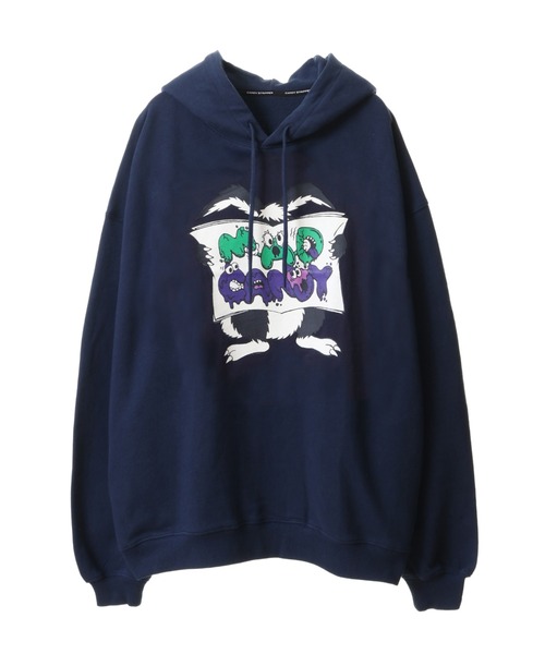 Candy Stripper（キャンディストリッパー）の「MAD CANDY SWEAT フーディー（スウェット・レディース・ネイビー/ホワイト/ブラック・2）」の3枚目の写真