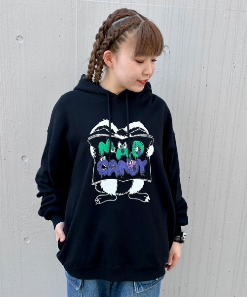 LiSA × CANDY STRIPPER コラボ HOODIE パーカー CANDY STRIPPER スウェットフーディ LiSA × CANDY STRIPPER コラボ