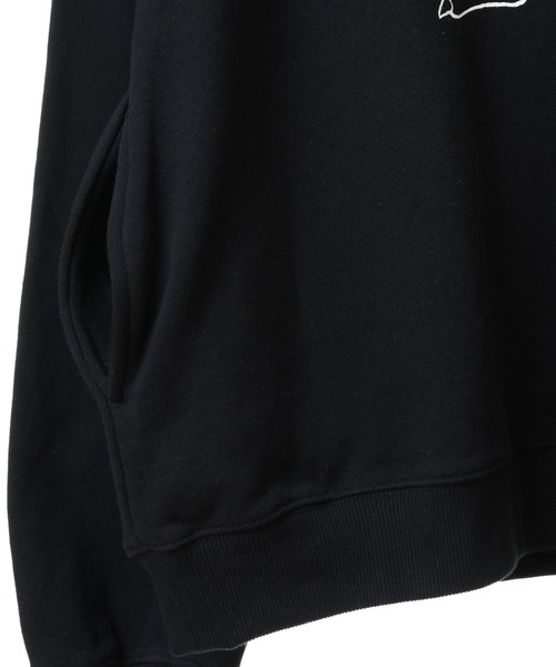 Candy Stripper（キャンディストリッパー）の「MAD CANDY SWEAT フーディー（スウェット・レディース・ネイビー/ホワイト/ブラック・2）」の7枚目の写真