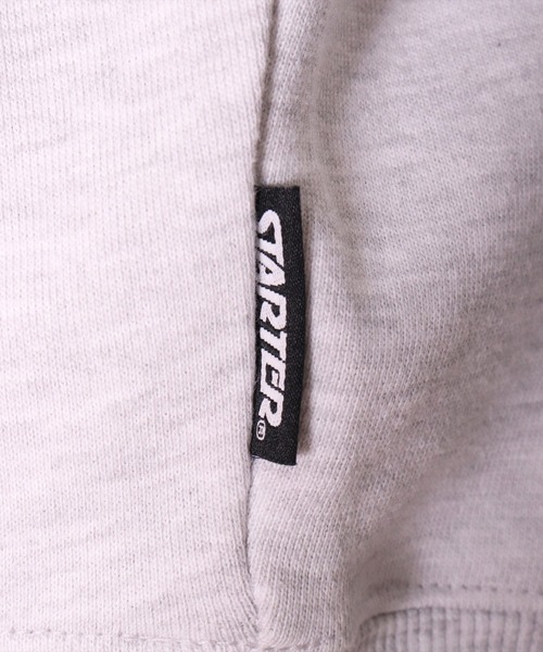 STARTER BLACK LABEL(スターターブラックレーベル)の「(YO)【STARTER BLACK LABEL】スウェット ハーフジップ プルオーバー(スウェット・メンズ・ブラック/オフホワイト/マスタード・MEDIUM/LARGE/X-LARGE)」の5枚目の写真
