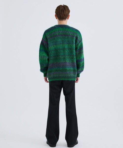 F-LAGSTUF-F(フラグスタフ)の「MOHAIR CARDIGAN(カーディガン/ボレロ・メンズ・ブラック/グリーン・M/L)」の17枚目の写真