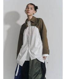 UN3D. | トレンチショートブルゾン(ブルゾン)