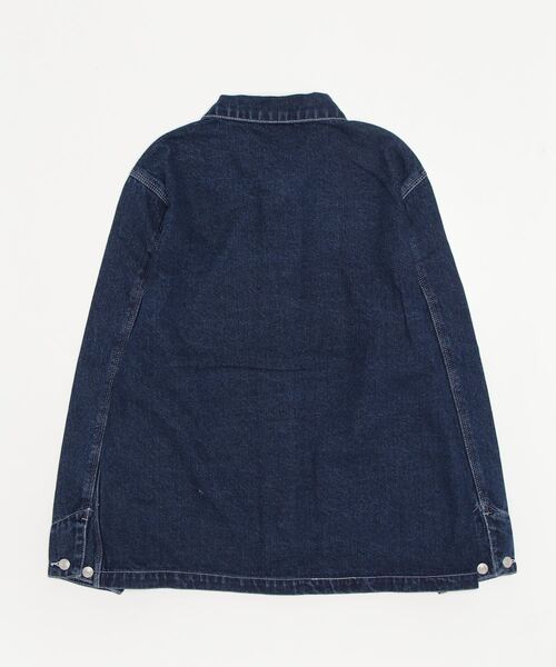United Athle(ユナイテッドアスレ)の「【UNITED ATHLE】12オンス デニムルーズフィット カバーオール JKT 7455(デニムジャケット・メンズ・ブルー・L/XL/M)」の2枚目の写真