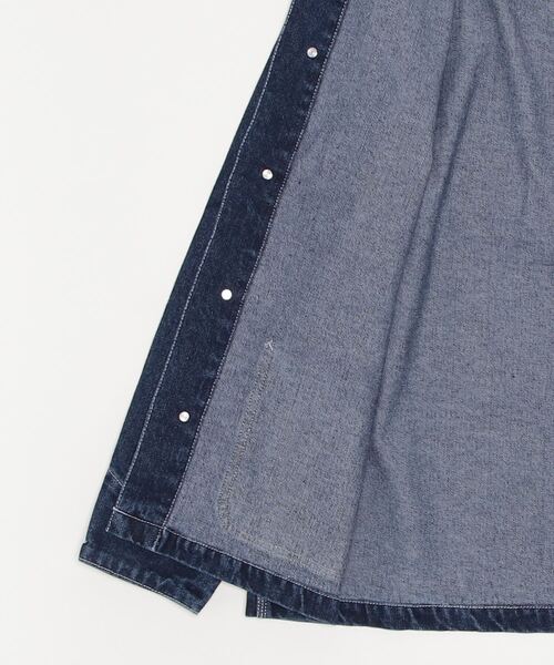 United Athle(ユナイテッドアスレ)の「【UNITED ATHLE】12オンス デニムルーズフィット カバーオール JKT 7455(デニムジャケット・メンズ・ブルー・L/XL/M)」の3枚目の写真