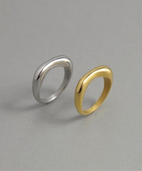 ieLS（イエルズ）の「金属アレルギー対応「ieLS」ステンレス　デザインニュアンスリング（リング・メンズ・ゴールド/シルバー/ゴールド系1/シルバー系2/ゴールド系2/シルバー系1・11.5/14/10/15 /17/19/9/13）」の21枚目の写真