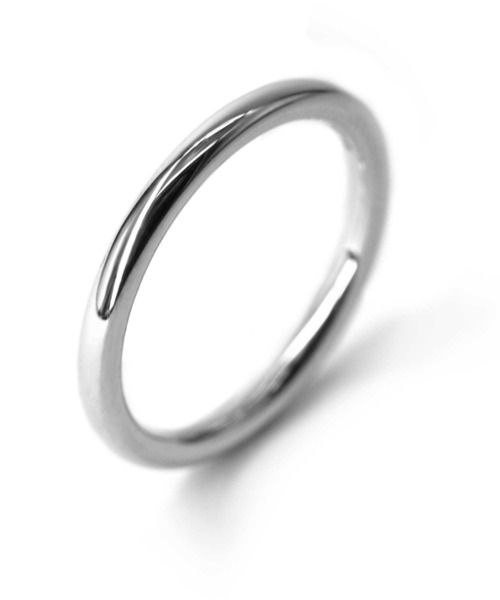 LHME（エルエイチエムイー）の「LHME スリムプレーンリング/サージカルステンレス316L（金属アレルギー対応）（リング・レディース・シルバー/イエローゴールド・9号/11号/13号/15号）」の6枚目の写真