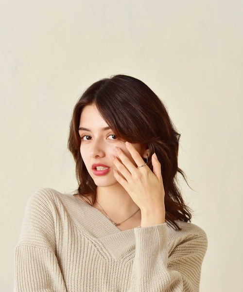 LHME（エルエイチエムイー）の「LHME スリムプレーンリング/サージカルステンレス316L（金属アレルギー対応）（リング・レディース・シルバー/イエローゴールド・9号/11号/13号/15号）」の8枚目の写真