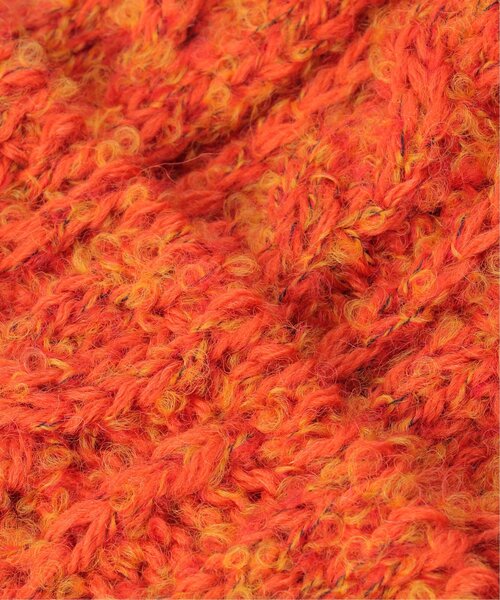 CLIPPER CASUALS（クリッパーカジュアル）の「CLIPPER CASUALS クリッパーカジュアル Bobcap（ニットキャップ/ビーニー・レディース・オフホワイト/オレンジ/グレー・FREE）」の8枚目の写真