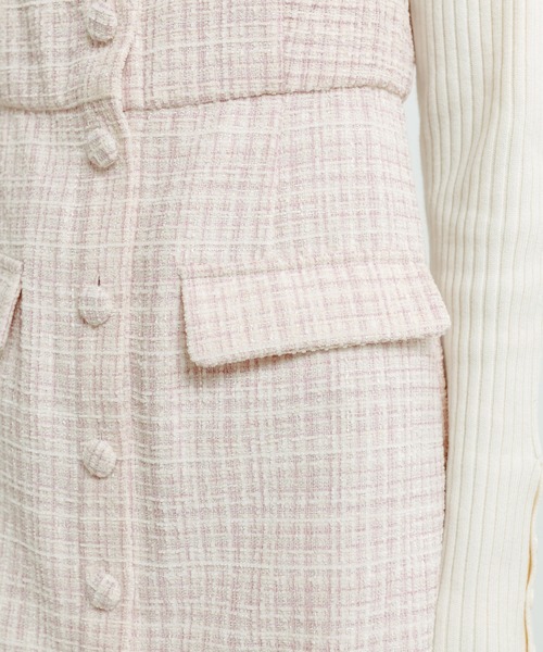 OLIVE des OLIVE（オリーブデオリーブ）の「Vネックジャンスカ（ワンピース・レディース・ラベンダー/スミクロ/ブラック・FREE）」の18枚目の写真