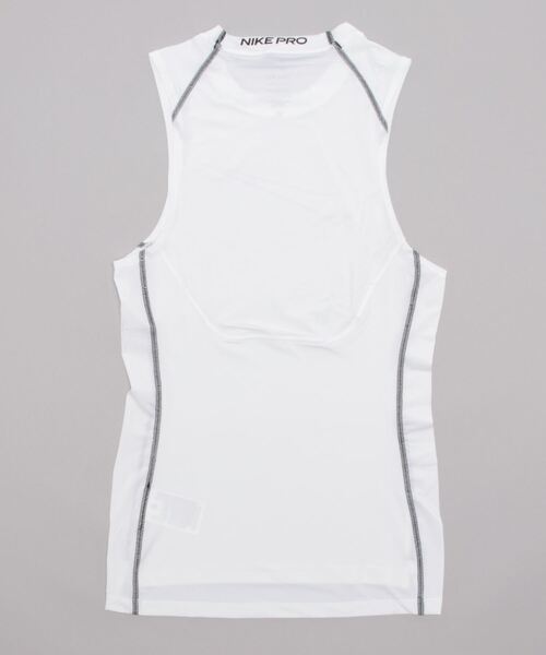 NIKE(ナイキ)の「《NIKEアパレル》ナイキ AS M NP DF TOP SL TIGHT(タンクトップ・メンズ・ホワイト/ブラック・2XL/L/S/M/XL)」の3枚目の写真