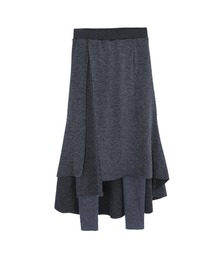 裏レギンス付 ロングスカート