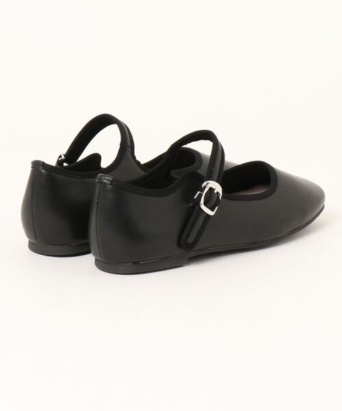 cepo（セポ）の「ワンストラップカンフーシューズ（バレエシューズ・レディース・ブラック/オフホワイト・M/L）」の3枚目の写真