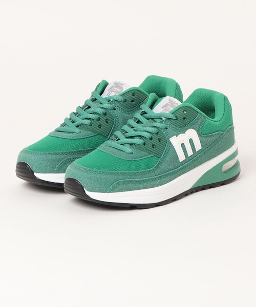moz(モズ)の「【MOZ】厚底エアークッションスニーカー(スニーカー・レディース・グレー/グリーン/マスタード/ブラック×ホワイト/ベージュ/ナチュラル/ブラック×ブラック/ホワイト・22.5cm/23.0cm/23.5cm/24.0cm/24.5cm)」の9枚目の写真