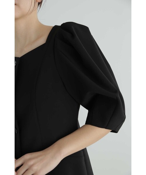 JILL STUART（ジルスチュアート）の「◆ストレッチダブルクロストップス（シャツ/ブラウス・レディース・ブラック・SMALL/MEDIUM）」の11枚目の写真