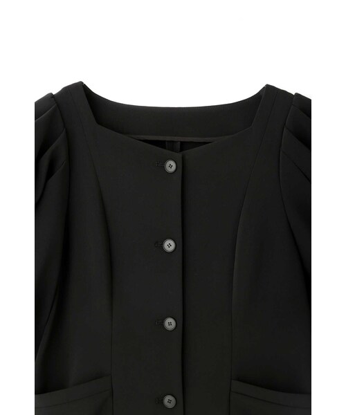 JILL STUART（ジルスチュアート）の「◆ストレッチダブルクロストップス（シャツ/ブラウス・レディース・ブラック・SMALL/MEDIUM）」の13枚目の写真