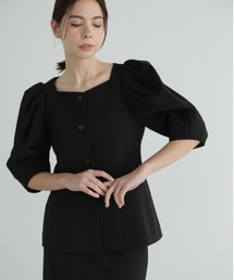 ◆ストレッチダブルクロストップス