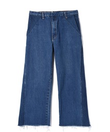 77CIRCA(ナナナナサーカ) circa make switching denim wide slacks