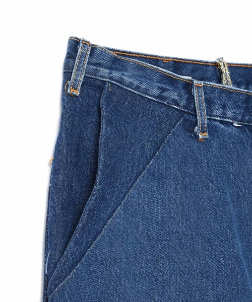 77circa（ナナナナサーカ）の「77CIRCA(ナナナナサーカ) circa make switching denim wide slacks（デニムパンツ・メンズ・ブルー・34）」の3枚目の写真