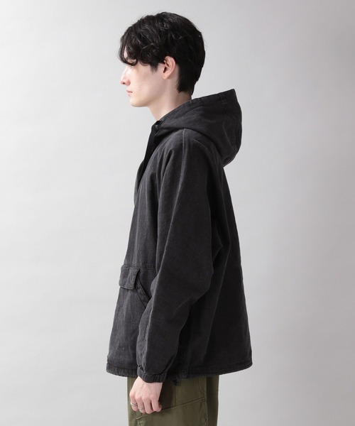 デニムアノラックパーカー