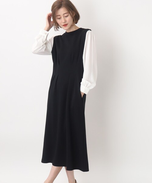 grove（グローブ）の「◇上品でふんわりカットツイードドッキング