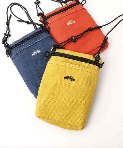 DANTON（ダントン）の「【DANTON/ダントン】COTTON SHOULDER POUCH DT-H0143 LCS（ショルダーバッグ・メンズ・レッド/マスタード/インディゴブルー/ベージュ/ブラック/グレー・FREE）」の13枚目の写真