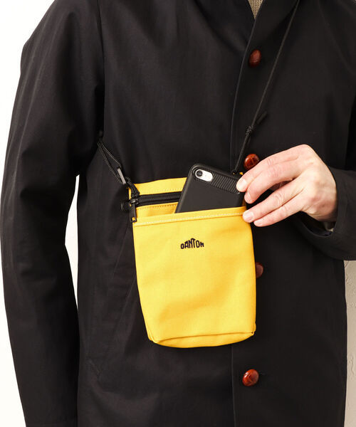 DANTON(ダントン)の「【DANTON/ダントン】COTTON SHOULDER POUCH DT-H0143 LCS(ショルダーバッグ・メンズ・レッド/マスタード/インディゴブルー/ベージュ/ブラック/グレー・FREE)」の15枚目の写真