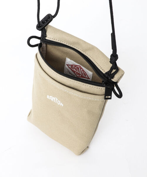 DANTON（ダントン）の「【DANTON/ダントン】COTTON SHOULDER POUCH DT-H0143 LCS（ショルダーバッグ・メンズ・レッド/マスタード/インディゴブルー/ベージュ/ブラック/グレー・FREE）」の15枚目の写真
