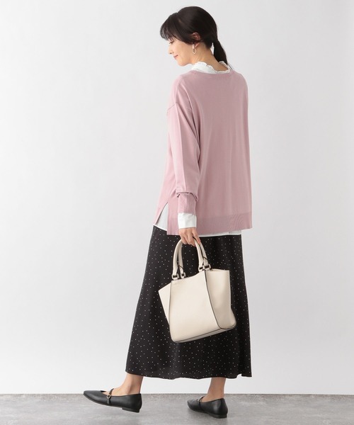 GLOBAL WORK（グローバルワーク）の「お手入れらくらく襟フリル2WAY