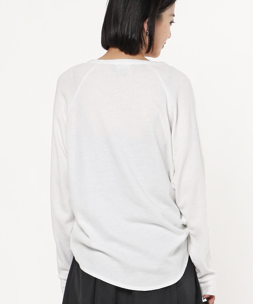 AP STUDIO SCENTOF ワッフルTシャツ ホワイト ¥17.600 AP STUDIO SCENTOF ワッフルTシャツ ホワイト ¥17.600