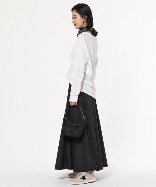 AP STUDIO(エーピーストゥディオ)の「SCENTOF ワッフルTシャツ(Tシャツ/カットソー・レディース・ホワイト/グレー・FREE)」の18枚目の写真