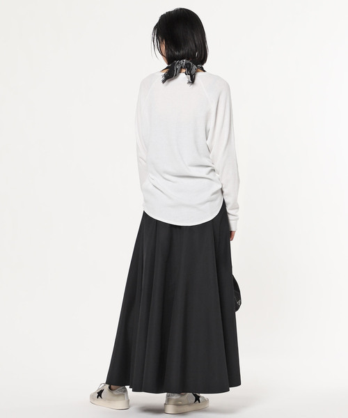 AP STUDIO(エーピーストゥディオ)の「SCENTOF ワッフルTシャツ(Tシャツ/カットソー・レディース・ホワイト/グレー・FREE)」の19枚目の写真