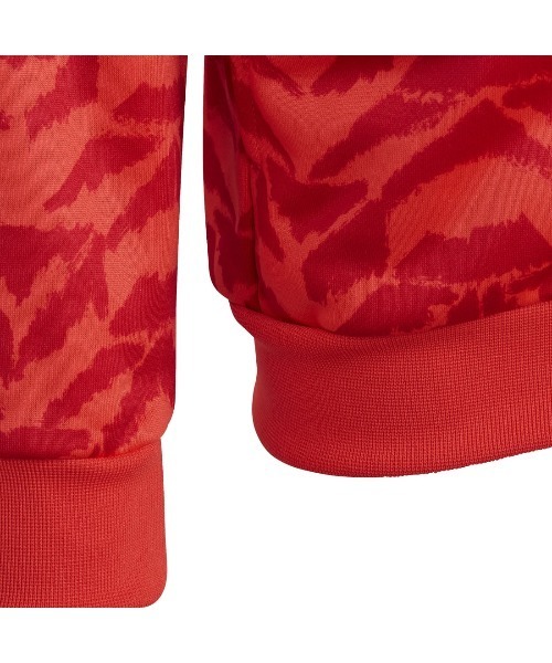 adidas（アディダス）の「アディダス adidas U ESS_フレンチテリー トラックスーツ（ジャージ・キッズ・レッド/ブラック・160cm/140cm/150cm）」の8枚目の写真