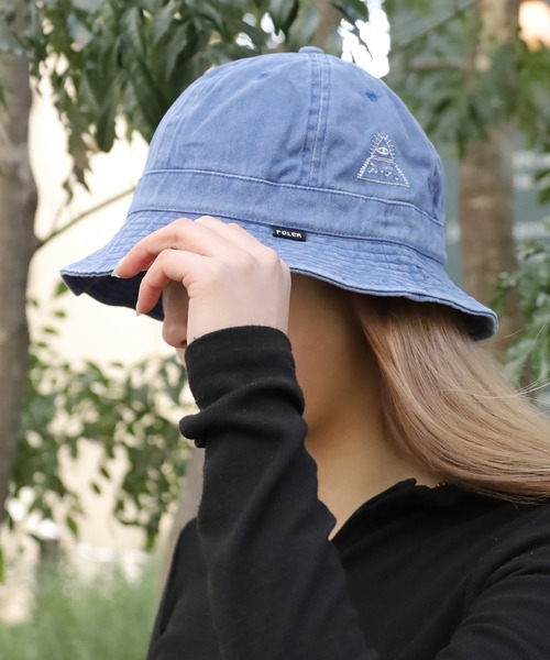 POLeR（ポーラー）の「POLeR/ポーラー PIGMENT BELL HAT ベルハット（ハット・メンズ・ブラック/ブルー/マスタード・ONE SIZE）」の17枚目の写真